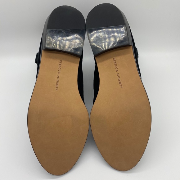 Rebecca Minkoff Black Suede Chasidy Boots Size 8M - Picture 12 of 14